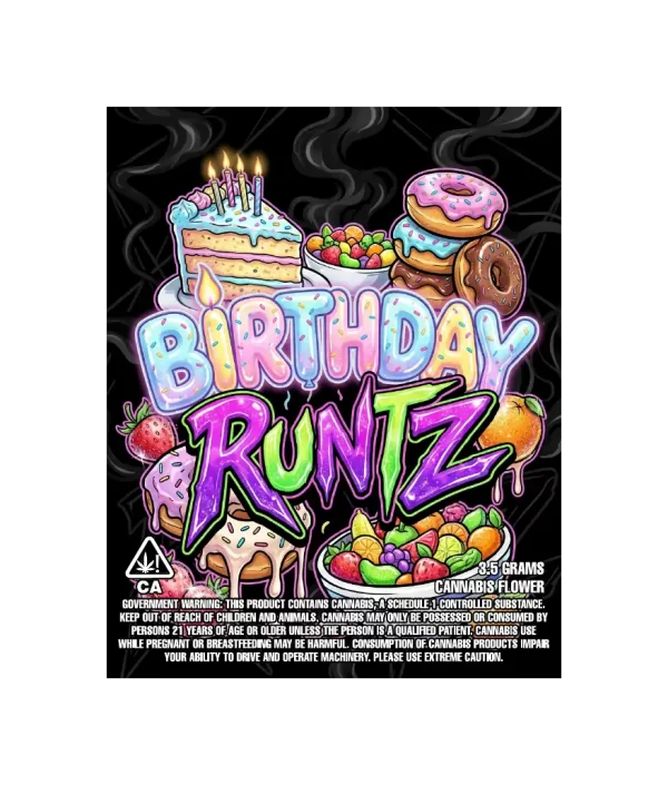 Birthday Runtz – CertiPacks