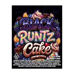 Black Runtz Cake