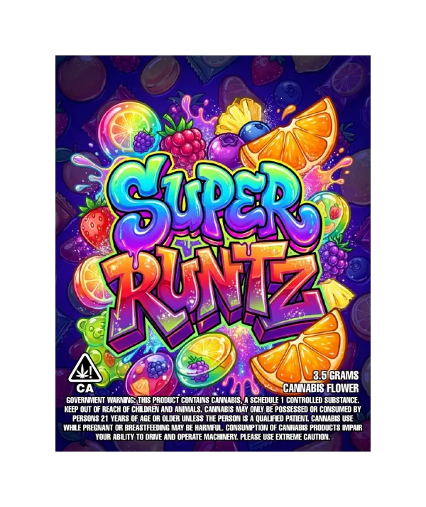 Super Runtz Sticker Super Runtz – CertiPacks